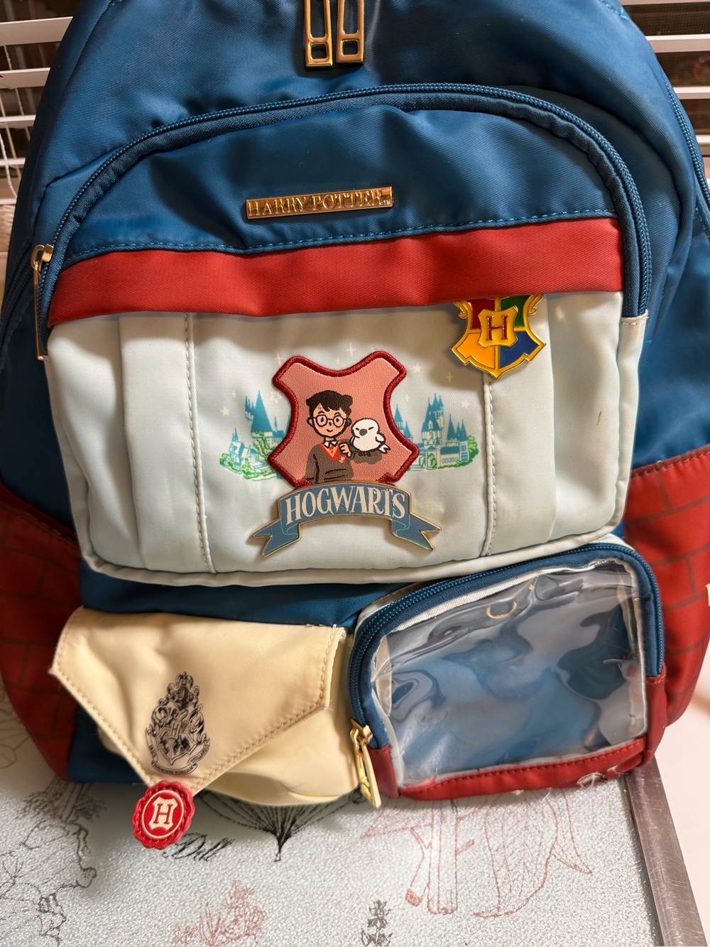 Harry Potter Hogwarts Multi-Pocket Backpack BoxLunch Exclusive